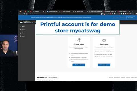 GrooveKart and Printful Integration Support for API keys – How To Update Your Store
