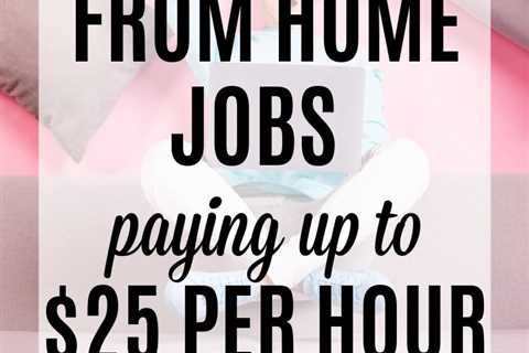 95 Legitimate Work from Home Jobs in 2022