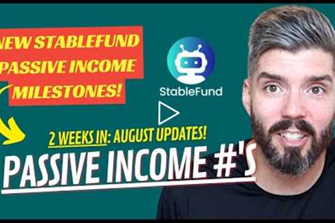 August 15th 2022 Passive Income Updates: How Much This Week? | Crypto Passive Income w/ Stablefund