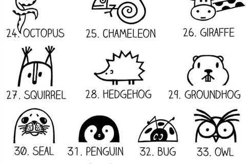 45 Super Cool Doodle Ideas You Can Really Sketch Anywhere!