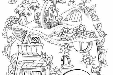 Coloring book page for kids