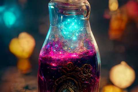 Magic in a Vintage Bottle – AI art