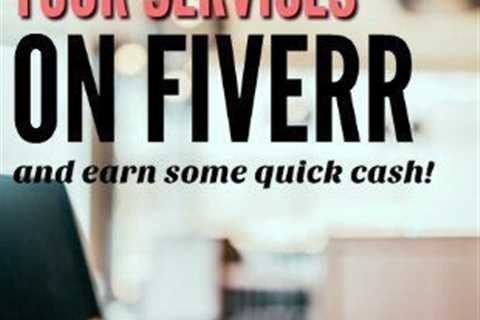 Make Money On Fiverr – Sell Your Services For $5 and More!