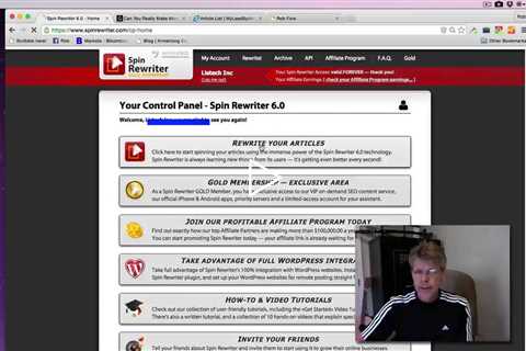 SpinRewriter 6.0 - Instant Traffic, Leads & Sales Part 1