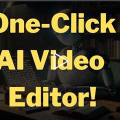 AI Video Editor | Fully Edit Videos With A Single Click!