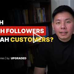 Apakah Jumlah Followers = Jumlah Customers?