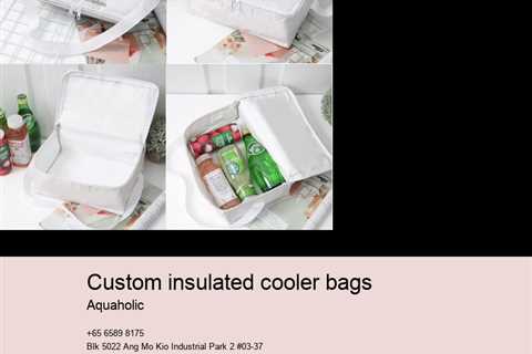 custom insulated cooler bags