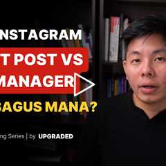 Iklan IG Boost Post VS Ads Manager, Lebih Bagus Mana?